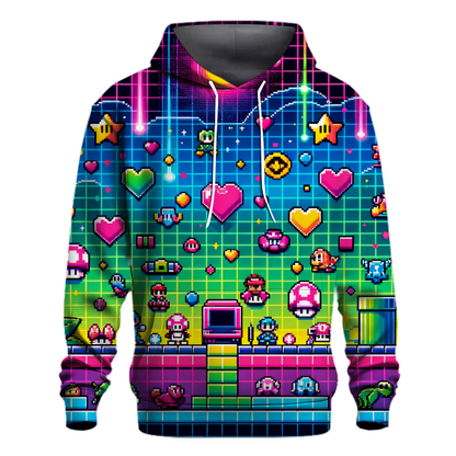 Retro Video Game Nostalgia Hoodie