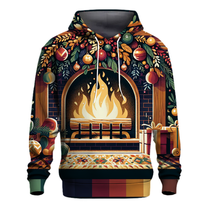 Yule Log Cozy Comfort Hoodie