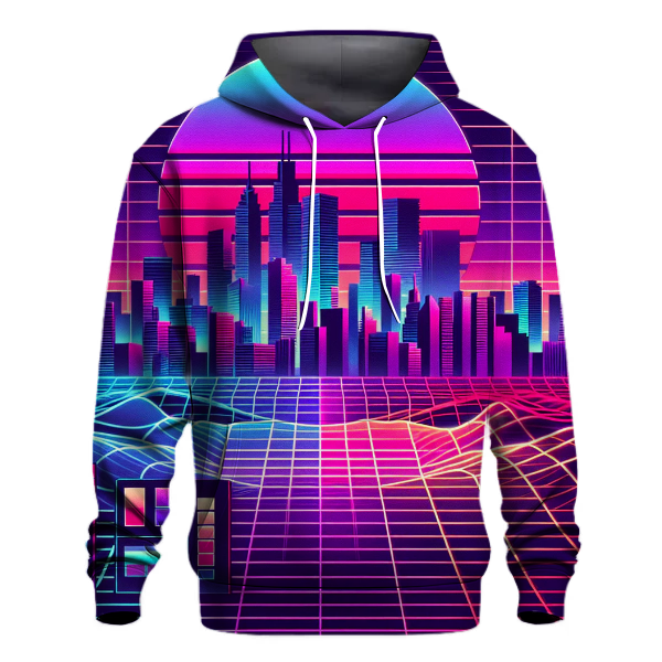 Retro Synth Wave Hoodie