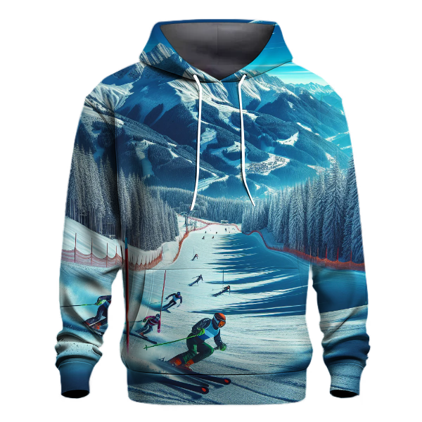 Ski Slalom Speed Hoodie