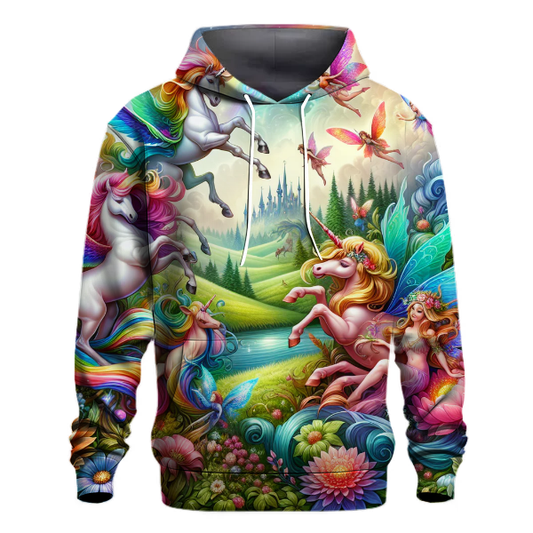 Whimsical Fantasy Animals Hoodie