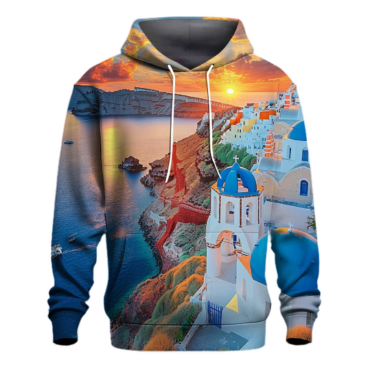 Santorini Caldera Hoodie