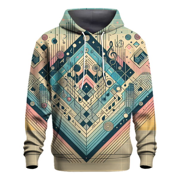 Retro Synth Melody Hoodie