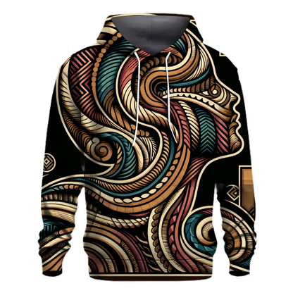 Wave Patterns Hoodie