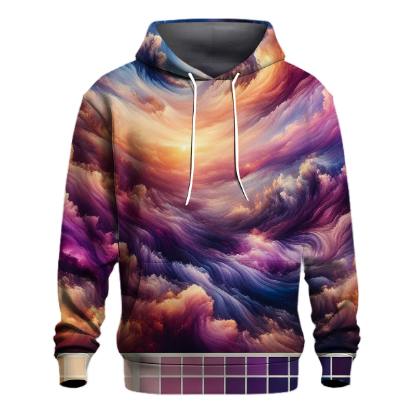 Violet Sunset Harmony Hoodie