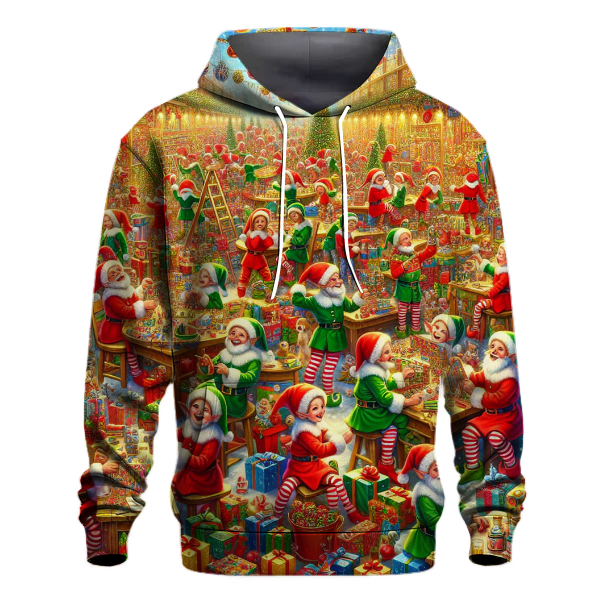 Santas Workshop Wonders Hoodie