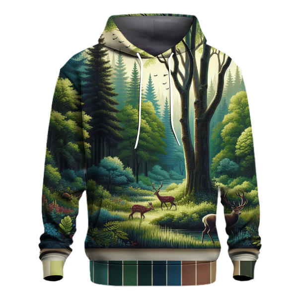 Woodland Wanderer's Haven Hoodie