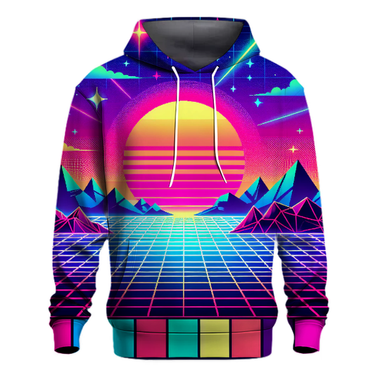 80s Synthwave Dreams Hoodie