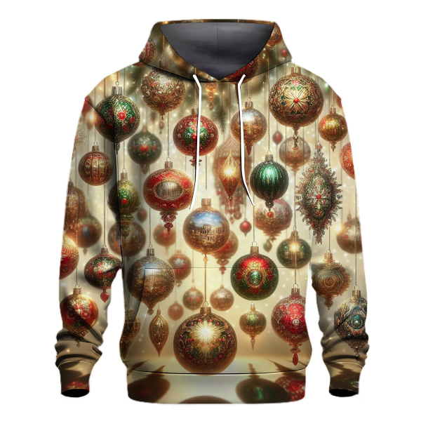 Sparkling Christmas Tree Ornaments Hoodie