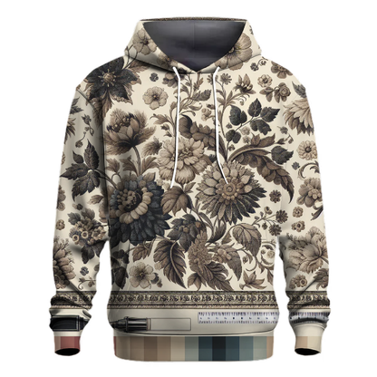 Vintage Floral Tapestry Hoodie