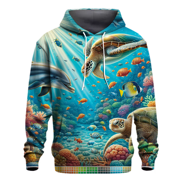 Whimsical Undersea Adventure Hoodie