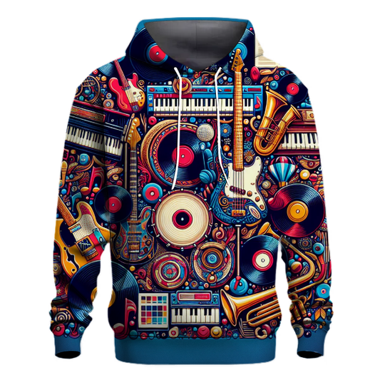 Vintage Music Lover Hoodie