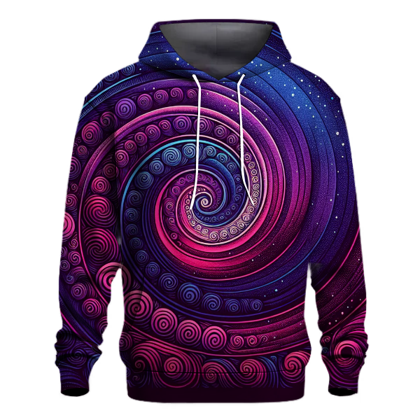 Violet Vortex Hoodie