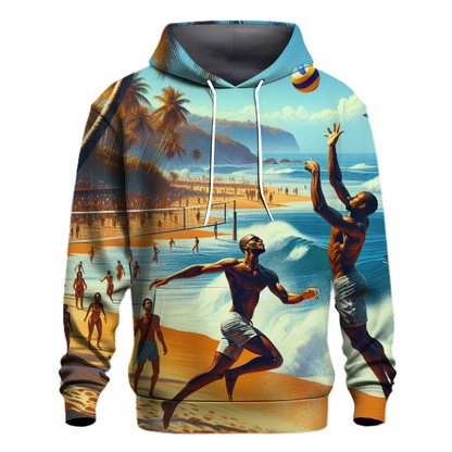 Volleyball Beach Vibes - Brazil Hoodie