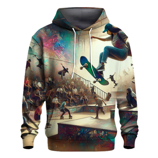 Skateboard Enthusiast Hoodie