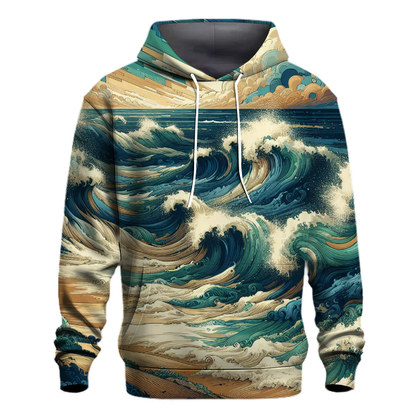 Vibrant Waves Hoodie