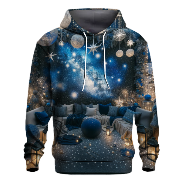 Starry Night Christmas Celebration Hoodie