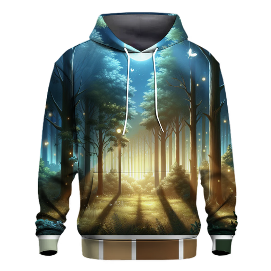 Enchanted Moonlit Forest Hoodie