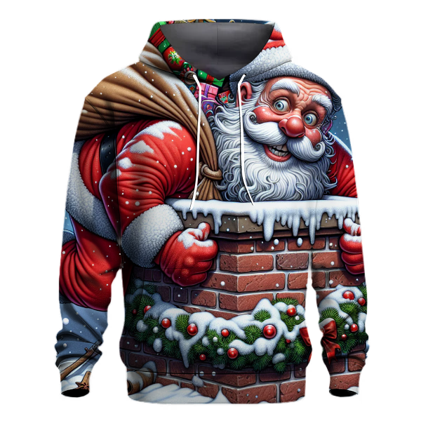 Santa's Chimney Caper Hoodie