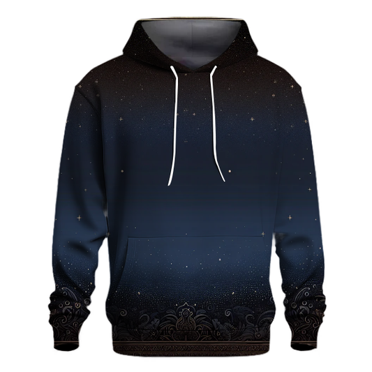 Velvet Nightscape Hoodie