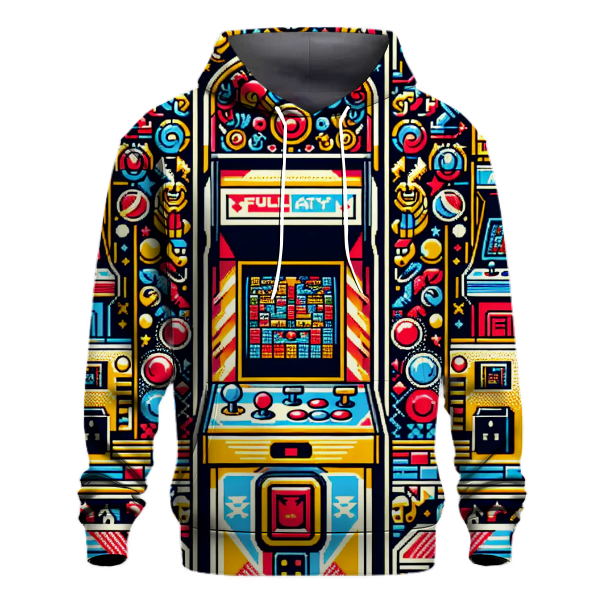 Vintage Arcade Machines Hoodie