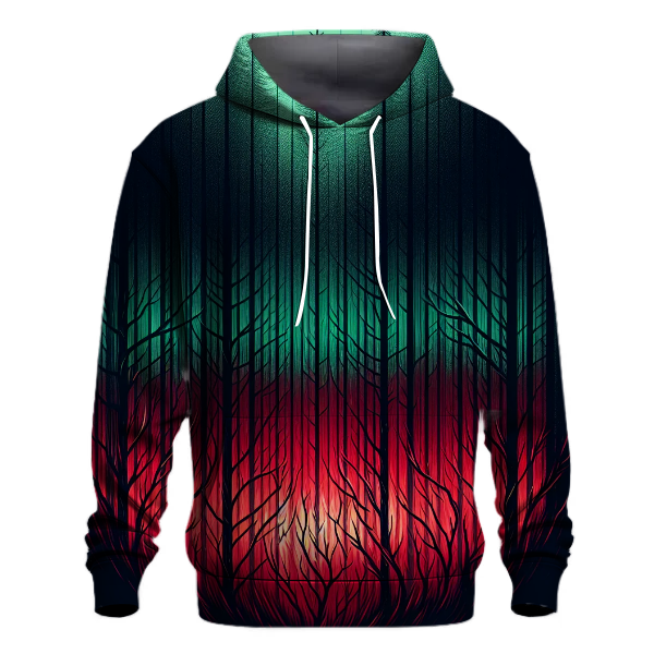 Woodland Ember Gradient Hoodie