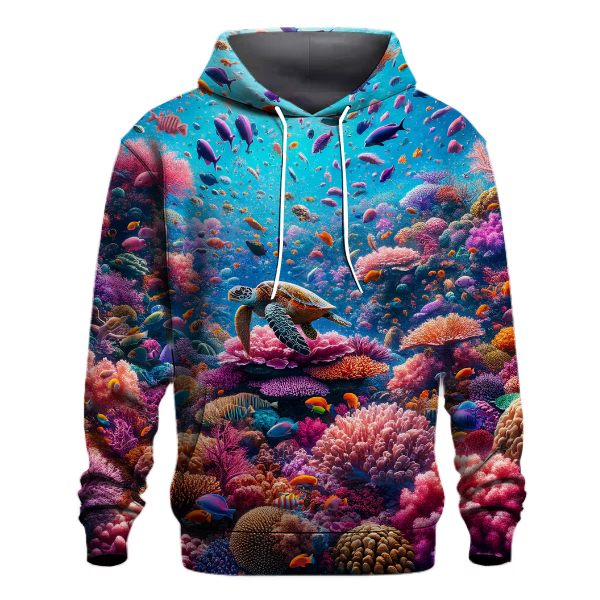 Underwater Coral Reef Hoodie