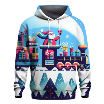 Santa's Christmas Train Hoodie