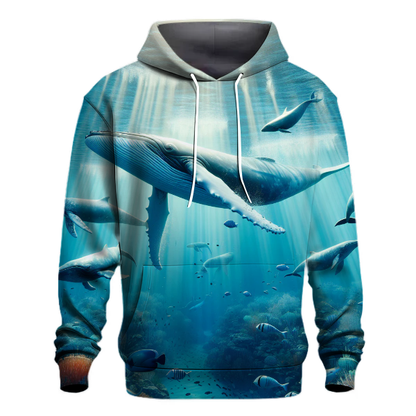 Whale's Oceanic Ballet Hoodie