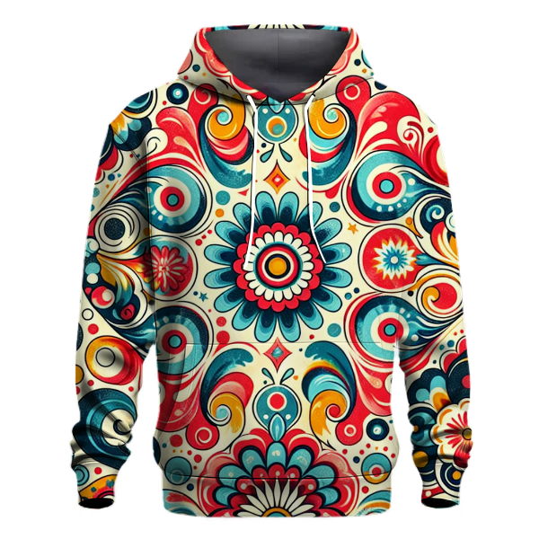 Vintage Carnival Joy Hoodie