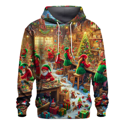 Santa's Workshop Delight Hoodie