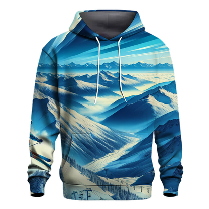 Skiing - Snowbound Serenity Hoodie