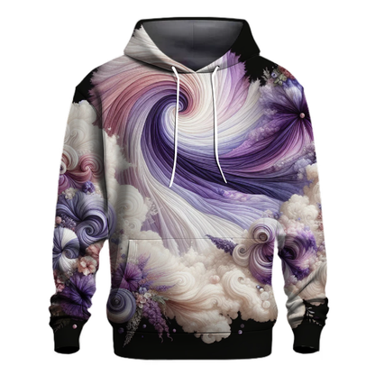 Violet Dream Tie-dye Design Hoodie