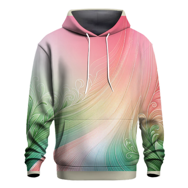 Vibrant Garden Path Hoodie