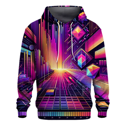 Retro Synth Patterns Hoodie