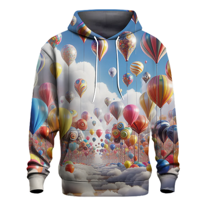 Whimsical Balloon Adventures Hoodie