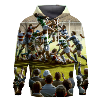 Rugby Game Day Passion Hoodie