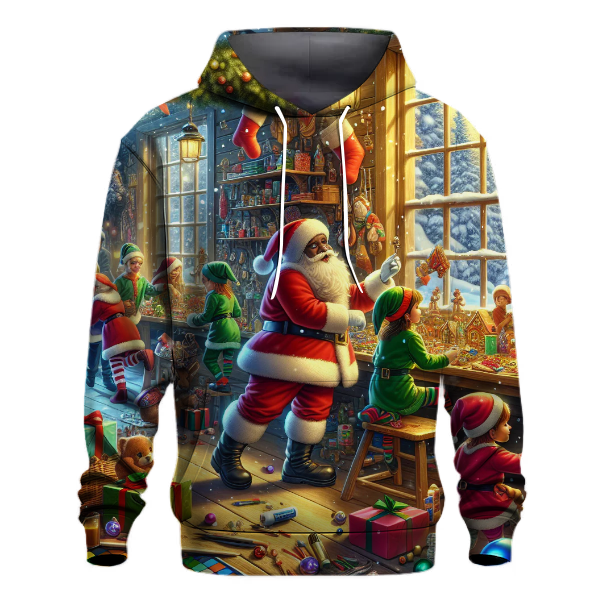 Santa's Cozy Workshop Hoodie