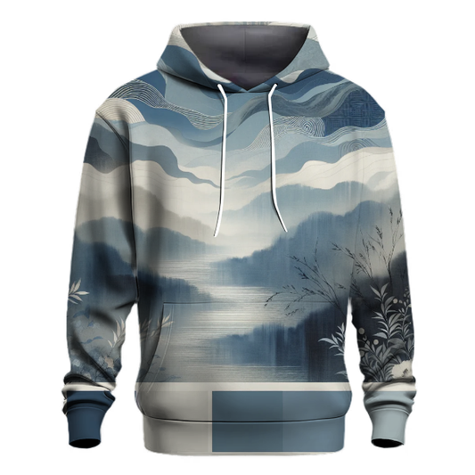 Sapphire Blue Mist Hoodie