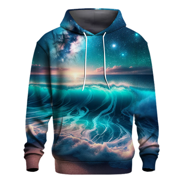 Celestial Ocean Waves Hoodie