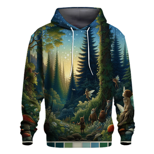 Whimsical Woodland Folklore Hoodie