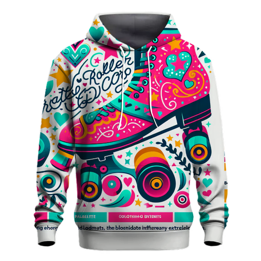 Vintage Roller Skate Magic Hoodie