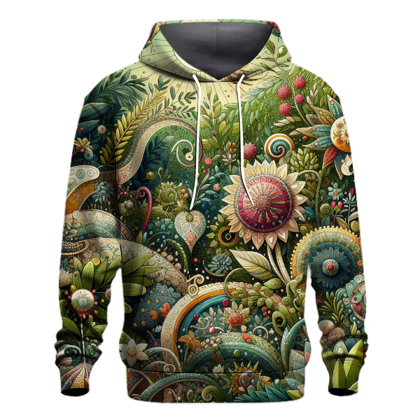 Whimsical Garden of Dreams Hoodie