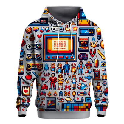 Vintage Gaming Legends Hoodie