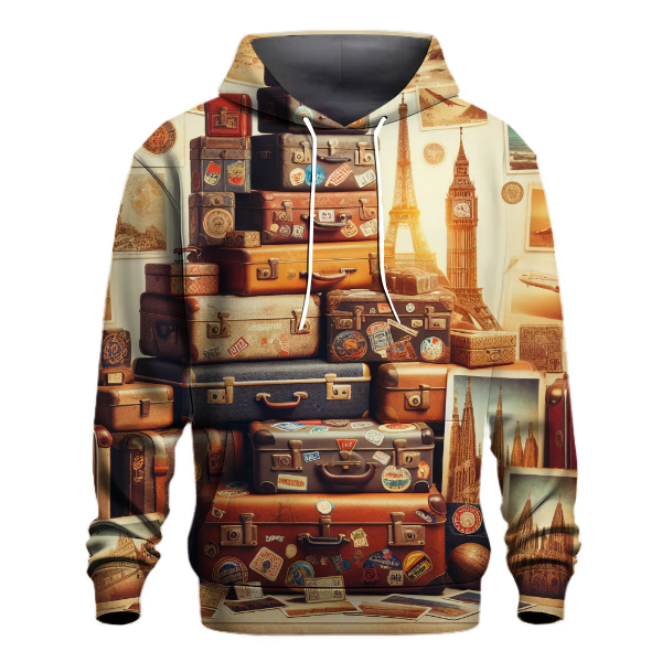 Vintage Travel Vibes Hoodie