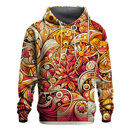 Retro Summer Fiesta Hoodie