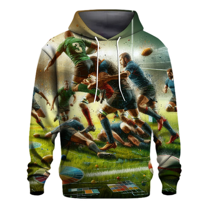 Rugby Field Warriors Hoodie