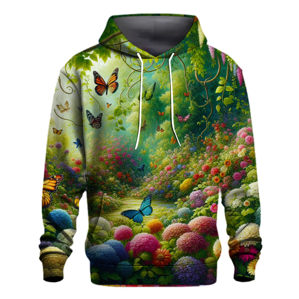 Whimsical Garden Symphony Hoodie