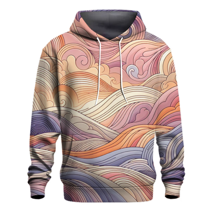 Tranquil Sunset Bliss Hoodie