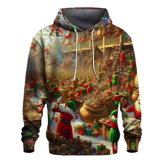 Santa's Workshop Elf Crew Hoodie